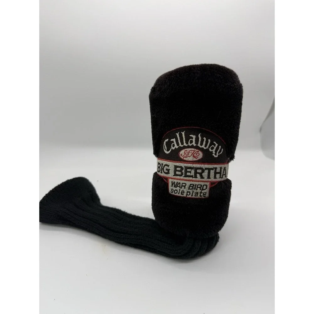 Callaway Big Bertha War Bird Sole Plate 3 Driver Head Cover Black Sock